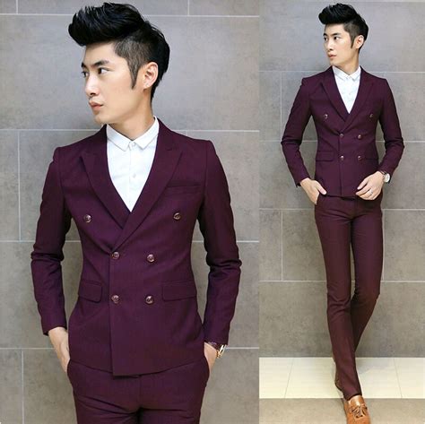 men suits prom homecoming suits mens suits slim fit tuxedo tuxedo for men korean men suit