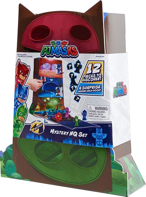 Buy Just Play Pj Masks Night Time Micros Mystery Hq Box Set