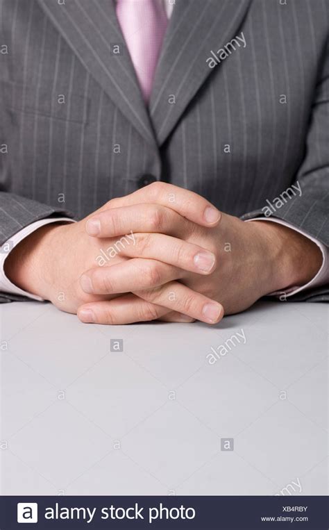Hands Folded High Resolution Stock Photography And Images Alamy