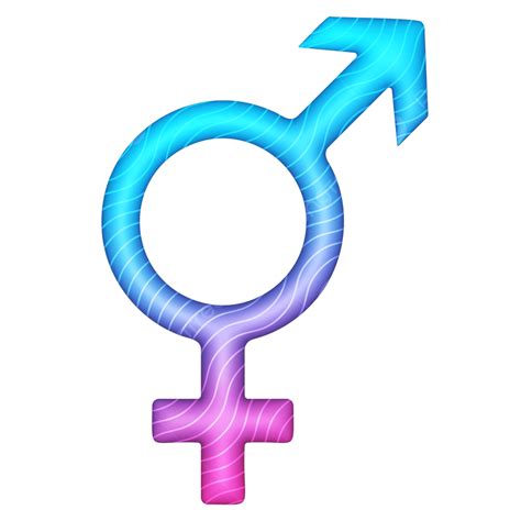 3d، ذكر، أنثى، جنس، ايقونة Clipart المتجه الجنس رمز الجنس رمز الجنس ذكر و أنثى Png والمتجهات