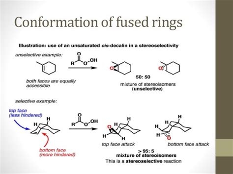Conformations Of Fused Rings