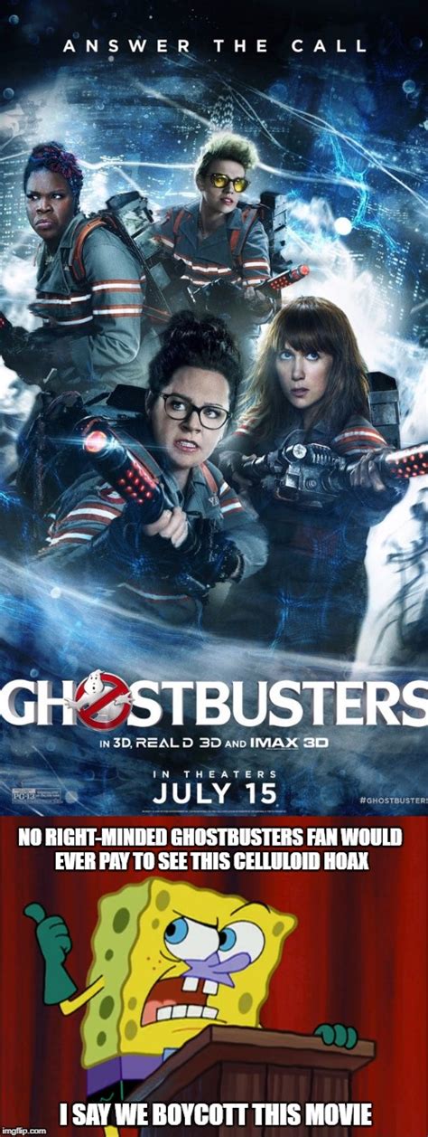 Boycott Ghostbusters 2016 Imgflip