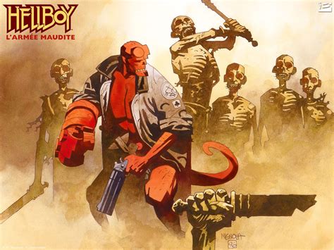 Hellboy Action Fantasy Comics Superhero Demon Monster Sci Fi
