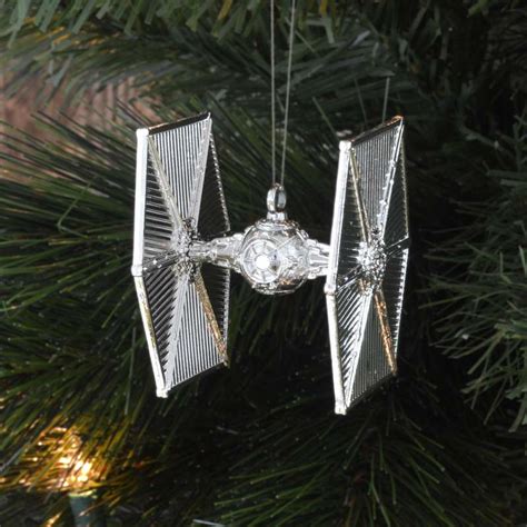 Star Wars Christmas Tree Decorations Ornaments Silver