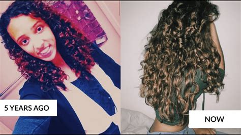 My Curly Hair Growth Journey Pictures Youtube