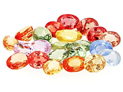 Multi Sapphire Loose Gemstones Parcel 500 Ctw Minimum Jtv Auctions
