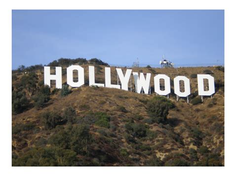 Hollywood Sign Png Transparent Background Images
