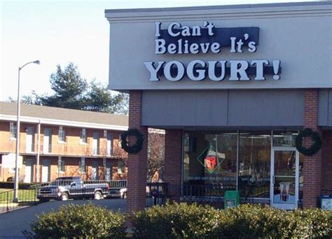 I Cant Believe Its Yogurt Canning Vintage Ads Restaurant Branding