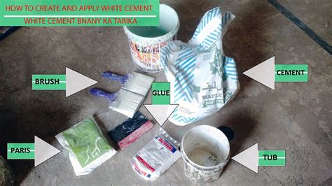 White Cement Mixing Ratio For Painting – View Painting