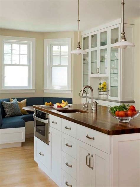 Kitchen dark brown cabinets with white granite top design. Brown quartz countertop with white cabinetry | Kitchen ...