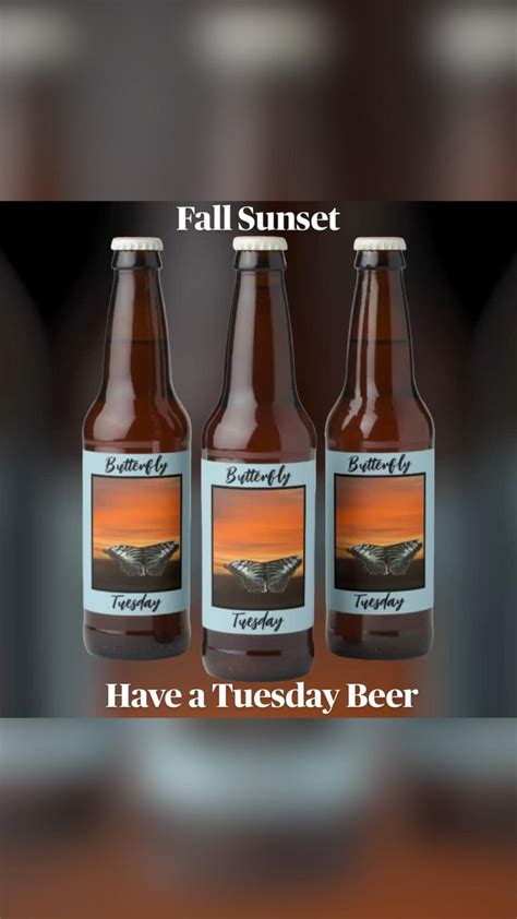 Fall Sunset One Beer A Day In 2022 Beer Beer Packaging Beer Label