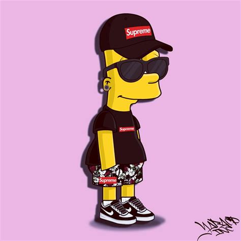 Bart Simpson Yaracp Supreme Em 2020 Ideias De Tatuagens Raposa