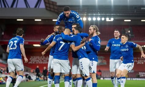 Liverpool 0 2 Everton Richarlison And Gylfi Sigurdsson Fire Toffees To Their First Merseyside