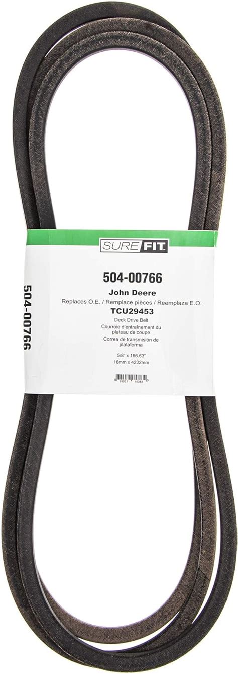 Surefit Deck V Belt Replacement For John Deere Tcu29453