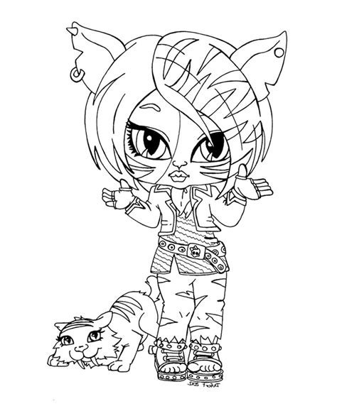 8 Best Images Of Monster High Coloring Printables Monster High