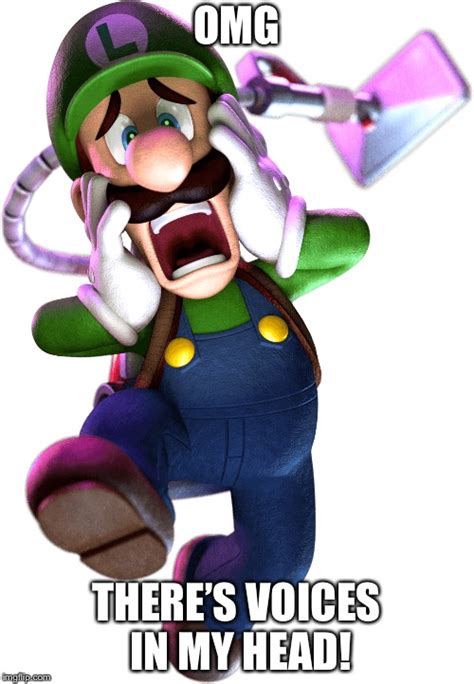 Paranoid Luigi Imgflip