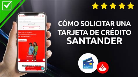 Solicitar Tarjeta De Cr Dito Santander Youtube