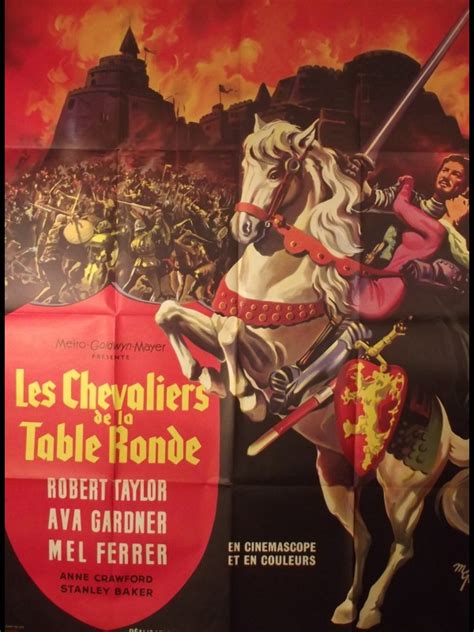 Film Les Chevaliers De La Table Ronde - Affiche du film LES CHEVALIERS DE LA TABLE RONDE - Titre originale