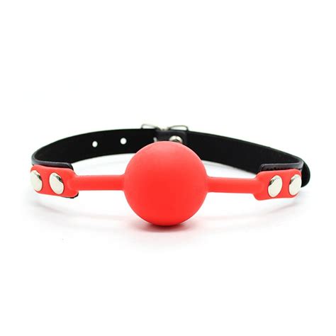 soft silicone oral fetish open mouth ring gag ball bondage restraints sex toys for women slave