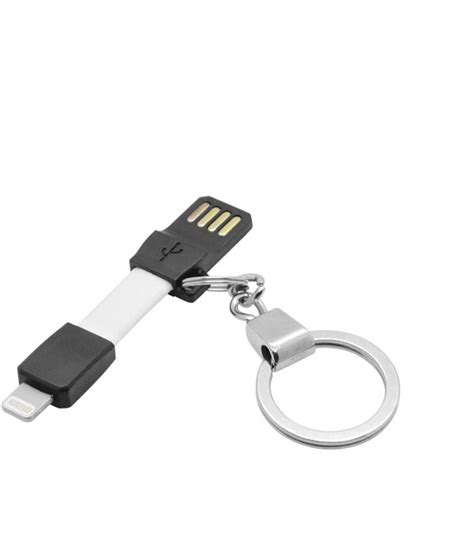 Mfi Certified Portable Lightning To Usb Cable Keychain For Apple