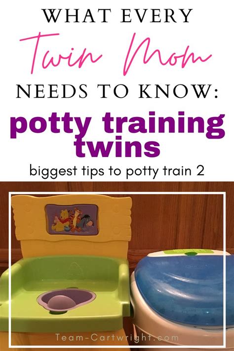 9 Simple Tips For Successfully Potty Training Twins Team Cartwright