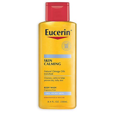Eucerin® 84 Oz Skin Calming Dry Skin Body Wash Bed Bath And Beyond