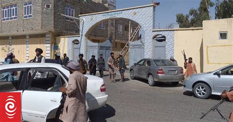 Taliban Seize Second Regional Capital In Two Days Rnz News