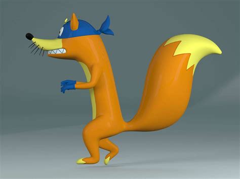 Swiper The Fox 3d Model By Deleon3d