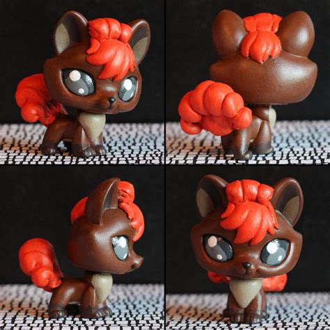 Vulpix Littlest Pet Shop Custom By Pia Chu On Deviantart Little Pet