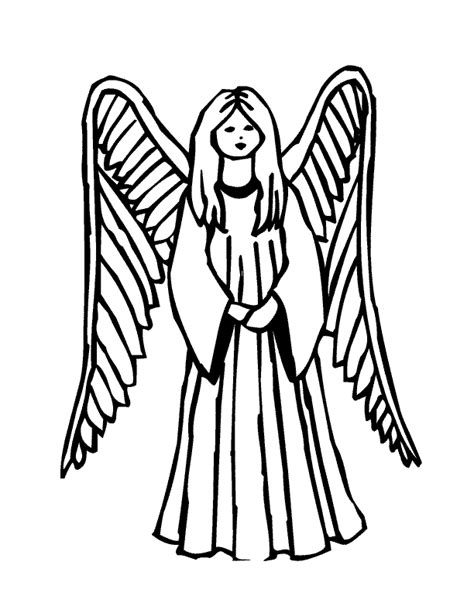 Printable Angel Wings Coloring Pages ~ Coloring Angel Printable Angels