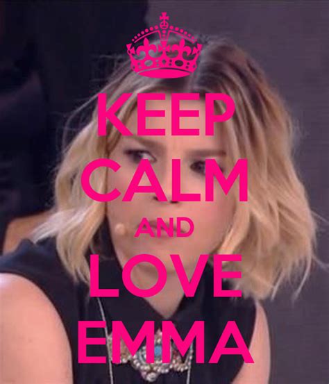 Keep Calm And Love Emma Poster Emma Keep Calm O Matic