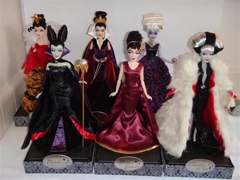 Disney Villains Designer Collection Dolls Full Group Photo 1 My