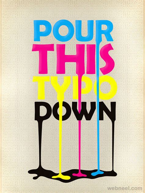 Creative Typography Posters Design Examples For Your Inspiration