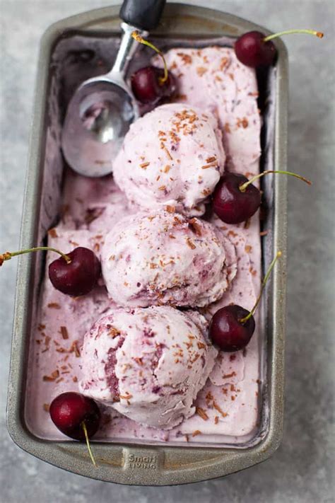 This Cherry Chocolate Ice Cream Reminds Me Of Ben Jerry S Cherry