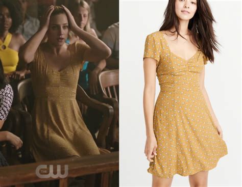 Riverdale Season Episode Betty S Yellow Floral Mini Dress Shop