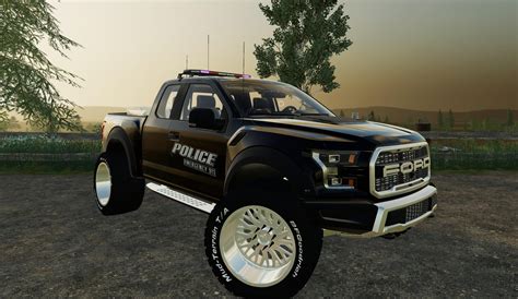 2017 Ford Raptor Police Edition V10 Fs19 Mod