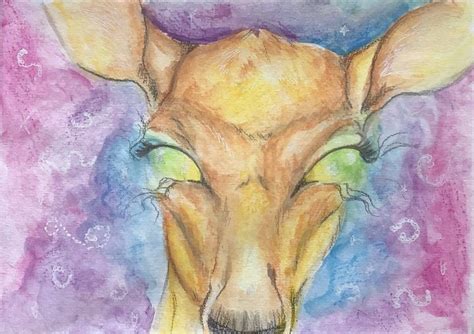 Spirit Animal Deer Cajb676art Drawings And Illustration Fantasy