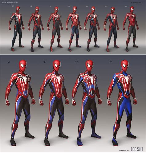 Spiderman Ps4 Dlc Suits