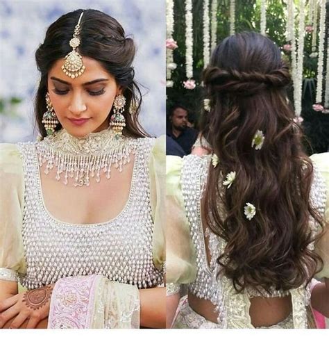23 stunning curly hairstyles for lehenga transform your look