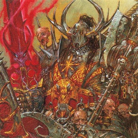 Warrior Of Chaos Warhammer Fantasy Warhammer Fantasy Roleplay Dark
