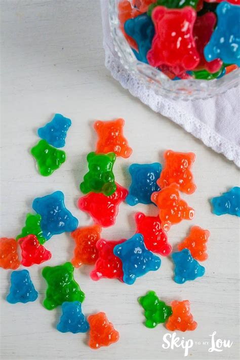 Gummy Candy Recipe How To Make Gummy Bears Skip To My Lou
