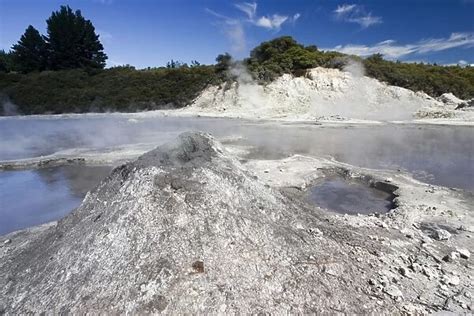 Hells Gate Tikitere Geothermal Reserve Mud Volcano