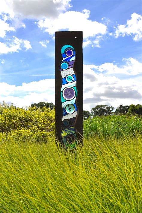 Galaxy Stained Glass Sculpture By Louise V Durham At Sussex Prairies Uk Stained Glass