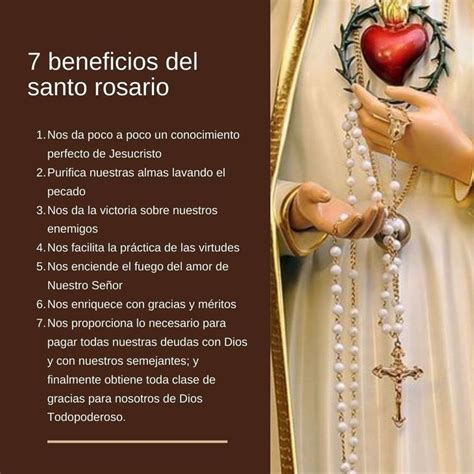 Rezo El Rosario Rezoelrosario Posted On Instagram “los Beneficios