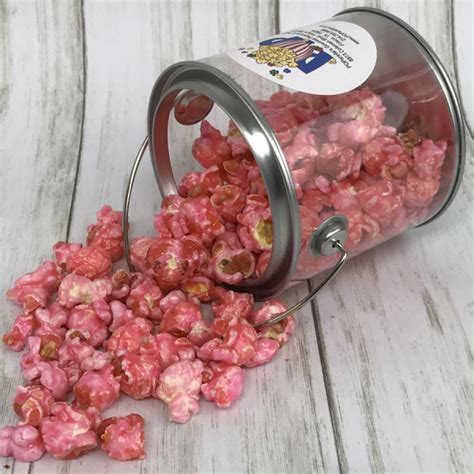 Pink Cotton Candy Popcorn Poparellas