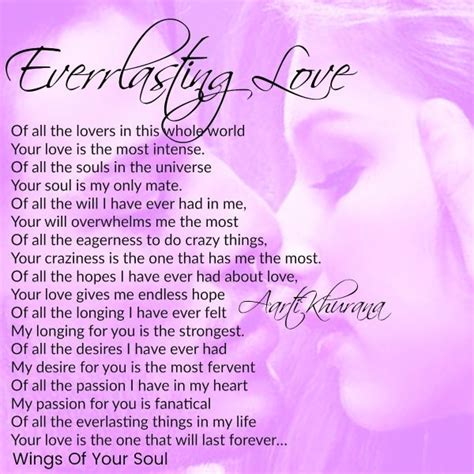 Eternal Ink Everlasting Love Everlasting Love Quotes Love Poem For Her Forever Love Quotes