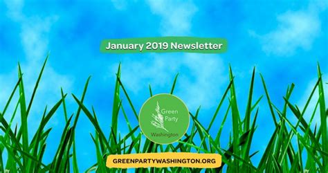January 9 2019 Green Party Of Washington
