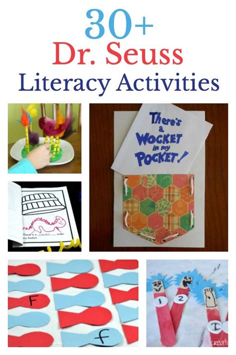 Dr Seuss Literacy Activities For Kindergarten