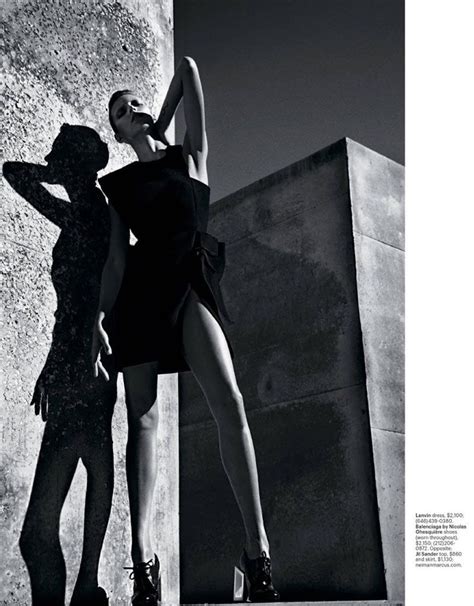 anja rubik models sleek looks for t magazine spring 2013 by mario sorrenti lanvin balenciaga