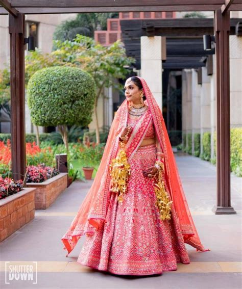 A Colourful Delhi Wedding With Stunning Decor And A Bride In Gorgeous Outfits Indian Bridal